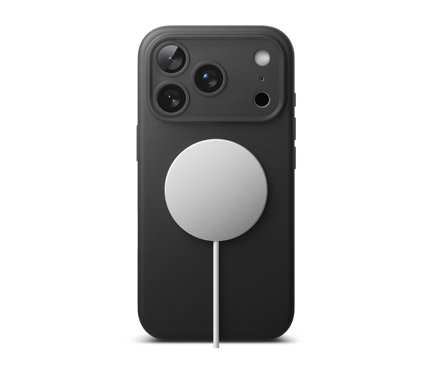 Ringke Silicone Magnetic Magsafe do Iphone 17 Pro Max Black 8800328810402 - 1359793 - zdjęcie 4